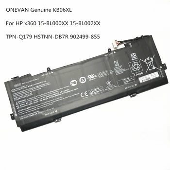 KB06XL de Batería del ordenador Portátil para HP SPECTRE X360 902499-855 15-bl 15-BL000NG 15-BL018CA HSTNN-DB7R 902401-2C1 NPT-Q179