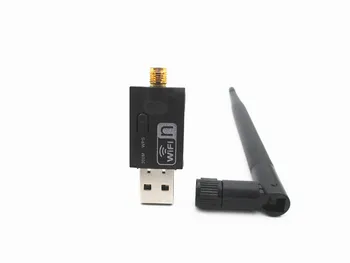 300Mbps 802.11 N/G/B Wireless Adaptador USB WiFi Dongle de la Antena de la Red LAN de la Tarjeta de