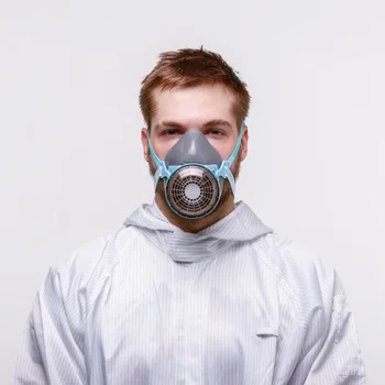 CK Tecnología. De silicona de la Mitad del rostro de Gas Respirador de Máscara de Pintura en Aerosol Químico Gases Orgánicos Máscaras de Filtros Protectores Industriales de la Máscara