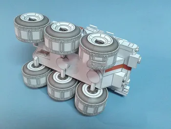 Rover Lunar de la Nave espacial DIY 3D de la Tarjeta de Papel en la Construcción de modelos de Conjuntos de Construcción de Juguetes Educativos Juguetes Modelo Militar