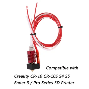 Pack de 10 Heatbreak Garganta Compatible para Creality CR-10 CR-10S S4 S5 Ender 3 / Pro 3D de la Serie de la Impresora Hotend Extrusora