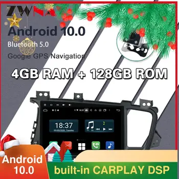 ZWNAV Android 10 DSP Para KIA Optima K5 2010 - Multimedia del Coche Reproductor Estéreo Ninguna de Radio de DVD de actualización de la Navegación GPS de la unidad principal