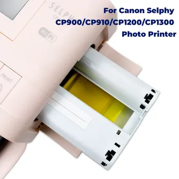 6 Pulgadas Casete de Tinta para Canon Selphy KP-108IN de Tinta de Color KP-36IN para Canon Selphy CP900 CP910 CP1200 CP1300 Impresora Fotográfica