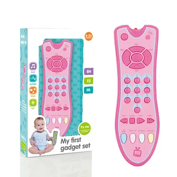 Juguetes de bebé de la Música del Teléfono Móvil el Control Remoto de TV a Principios de los Juguetes Educativos Eléctrico Números de Aprendizaje a distancia de la Máquina de Juguete de Regalo para el Bebé