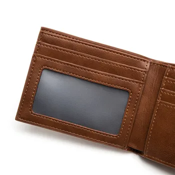 BISI GORO diseño de Fibra de Carbono Smart Wallet RFID Bolsa de Dinero de Slim Cartera Para Hombres Bolso Carteira de Alta Calidad de la Tarjeta de Crédito Titular de la