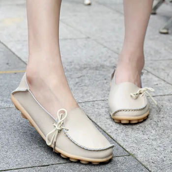 De Las Nuevas Mujeres Zapatos Planos 2021 De La Moda De Oxford Zapatos Para Mujer De Cuero Suave Caminar De Las Mujeres Zapatos Mocasines Casa Zapatos Zapatos De Mujer