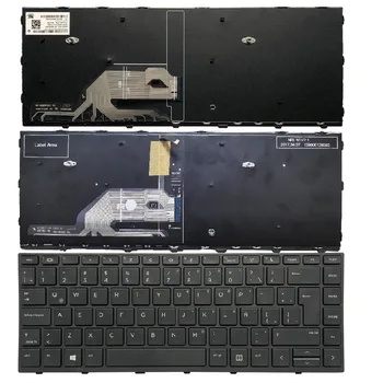 Nueva latina teclado del ordenador portátil para HP Probook 430 G5 440 G5 LA Teclado Negro con Marco