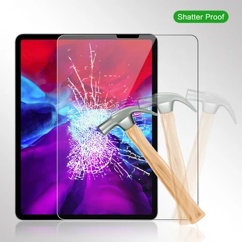 3 Pcs/set Para iPad Pro 11 12.9 2020 Transparente Protector de Pantalla Anti huellas dactilares Anti-aceite Anti-Arañazos 9 HD de Cristal Templado de Cine