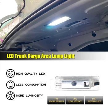 1x LED Compartimiento de Equipaje Tronco de Arranque, Luces de 12V para el Carrito de VW Eos, Golf Jetta Passat CC Scirocco Sharan Tiguan Passat Touareg T5