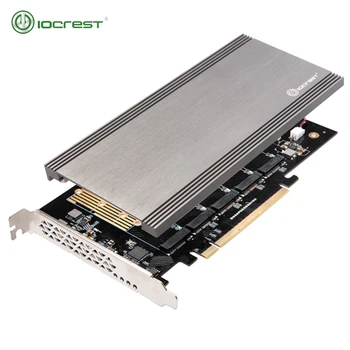 IOCREST PCIe 3.0 a 5 M. 2(SATA) B-Tarjeta de la clave de apoyo 2280, 2260, 2242 y 2230 tamaño