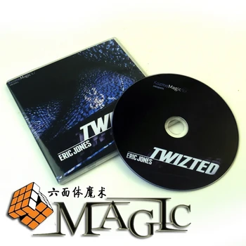 Twizted con el truco de la tarjeta de Eric Jones / close-up de la tarjeta de la calle truco de magia / venta al por mayor envío Gratuito