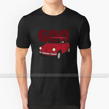 600 Rojo V2 Para las Mujeres de los Hombres T Shirt de Impresión Superior Camisetas Algodón Fresco Camisetas S - 6XL Seat 600 Seat 600 Retro seiscientos