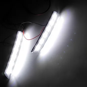 Julio Rey LED Parachoques Delantero DRL Caso de Mitsubishi ASX, Outlander Sport 2011-2013, 6LEDs/pc 6000K LED de Luces de circulación Diurna