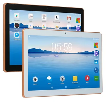 NUEVO 10 Pulgadas Android 9.0 Tablet Pc Octa Core Original Potente 6GB de RAM de 128 gb ROM IPS Dual SIM de Teléfono Ficha Llamada de Teléfono de la Pc de las Tabletas