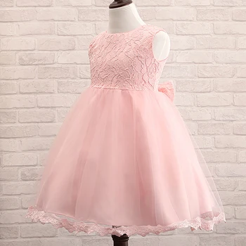 Las niñas Vestido de Encaje 2020 Nuevo Estilo de Verano de las Niñas del Bordado de la Ropa para las Niñas Floral de los Niños Vestido de Princesa de Vestuario de Chicas Ropa