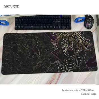 Nanatsu no taizai esteras 900x400x3mm casa gaming mouse pad teclado grande mousepad Popular notebook gamer accesorios padmouse mat