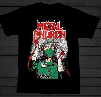 Metal Church-Fke Sanador-Banda de Heavy Metal T_Shirt - Sizess A 3Xl Calle de la Camiseta