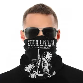 Stalker COP StarCraft Bufandas de la Mitad de la Máscara de la Cara de los Hombres de las Mujeres de Halloween Tubo de la Máscara Pasamontañas Pañuelos de Protección de la Diadema de Ciclismo Senderismo