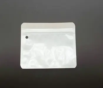 100pcs/lot 11.5*9.5 cm Blanco Claro micro USB cable de Cremallera de Plástico Envases de poli bolso de los pp Minorista Paquete de bolsas de Ningún logotipo bolsas