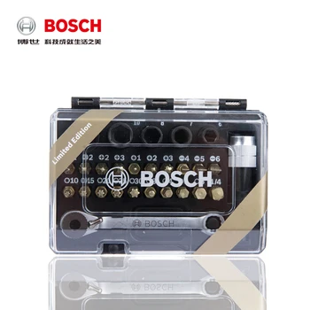Bosch 27-pieza de destornillador bits y multi-función de llave de trinquete 27-pieza mixta set de edición limitada de oro negro de la versión