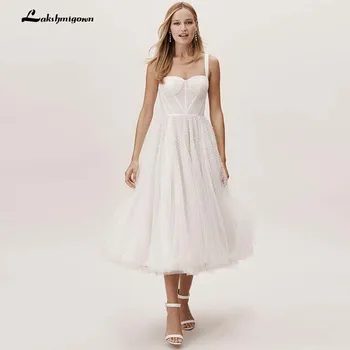 Vintage De Marfil Vestido De Novia Corto Vestido Curto 2020 Gótico De Novia De Playa Vestidos De Novia Vestidos De Una Línea De Vestido De Novia Blanco