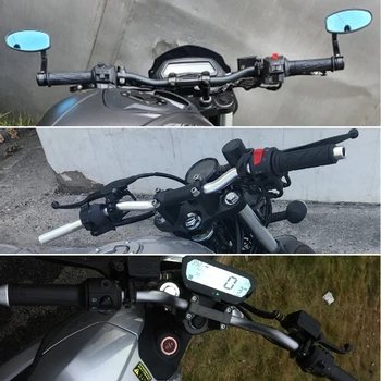 Universal 22mm Manillar de la Motocicleta de Moto Chopper, Cruiser Corcho Manillar de Aluminio Scooter Retro Barra de la Manija de la Vendimia Bares