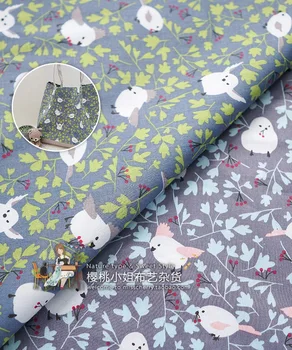 160x50cm floral pura tela de algodón fabricación de hoja de ropa de cama funda de edredón de coser la flor de la tela DIY 160 g/m