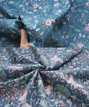 160x50cm floral pura tela de algodón fabricación de hoja de ropa de cama funda de edredón de coser la flor de la tela DIY 160 g/m