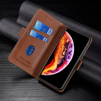 Flip Case para Huawei P Inteligentes 2021 6.67 pulgadas cartera Cubierta protectora de Cuero de la Tarjeta de Ranuras de la caja del Teléfono de Huawei Y7A Caso de Cuero
