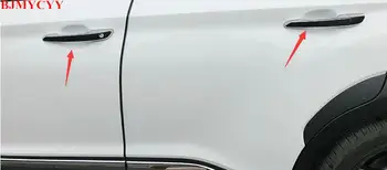 BJMYCYY Coche estilo del Coche de la manija de la puerta decorativo pegatina Para Hyundai Kona Encino 2018 accesorios