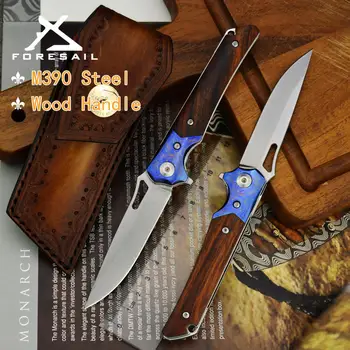 El TRINQUETE - M390 de Acero cuchillo plegable de Bolsillo Cuchillo al aire libre Afilados Cuchillos Tácticos 3.9