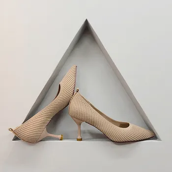 SAGACE de las Mujeres sandalias de verano de moda casual señaló stretch transpirable solo zapatos cónica con sandalias de nuevo listado de 2020