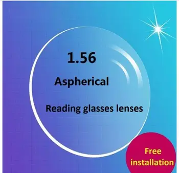 G2106 1.56 Esférico de Marca presbicia y lentes de aumento de gafas de lectura de lentes para los ojos de color Verde óptico de las lentes de la prescripción