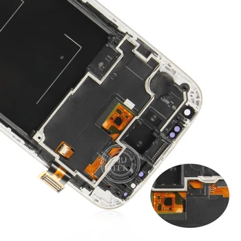 Original/TFT Para Samsung Galaxy S4 LCD de Pantalla Táctil Digitalizador Para el GT-i9505 i9500 i9505 i9506 i9515 i337 LCD Con Marco