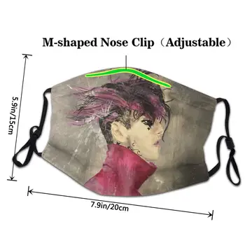 2020 de la Impresión en 3d Lil Peep Pm2.5 Filtro en la Boca de la Máscara de Harajuku Niños Lavados Reutilizados en la Boca de la Máscara de Lil Peep Hellboy Mujeres y hombres, la Máscara de la Cara