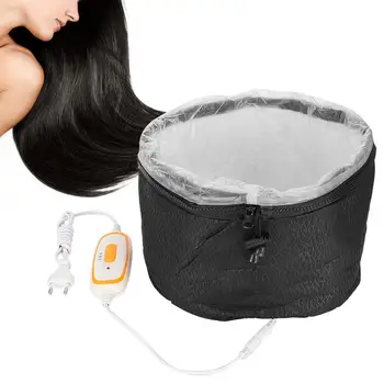 3 Modos Ajustables de Vapor el Pelo Tapa Eléctrica del Cabello Tratamiento Térmico Sombrero de Uso en el Hogar DIY Hair SPA Nutritiva Herramientas para el Cuidado de la UE Enchufe de 220V