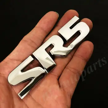 3D, Metal Cromado SR5 V6 4X4 Emblema del Tronco de Coche de Guardabarros Trasero Insignia Decal Sticker