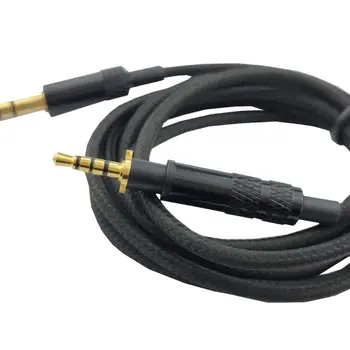 Reemplazo del Cable de Audio Cable con Micrófono Control de Volumen para JBL-J55 J55A J88 J88A Auriculares