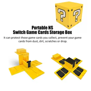 Para Nintendo Cambiar de Juego Premium caja de la Tarjeta para Nintendo Interruptor de la Caja de Almacenamiento PARA NS plegable de la caja de tarjeta