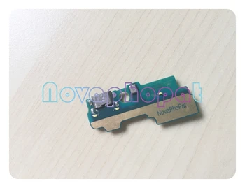 Novaphopat Para ZTE Zmax Pro Z981 Micro Puerto de Carga Conector de base Dock USB Cargador de Transferencia de Datos Conecte el Cable flexible del Micrófono