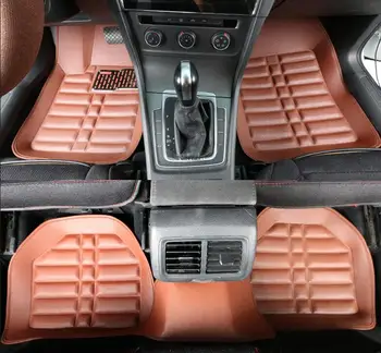 Universal de coche alfombras de piso para DS DS3 DS4 DS4 DS5 DS6 coche accesorios coche estilo Personalizado pie esterillas de coche alfombras cubre