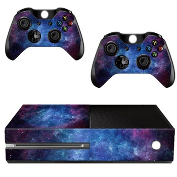 Nebulosa del Patrón de la Piel de la etiqueta Engomada Para Xbox UN Controlador de la Consola +Kinect Calcomanía de Vinilo