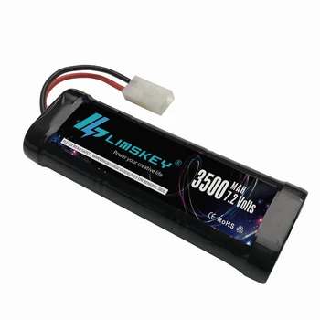Limskey 7.2 V 3500mAh Batería Ni-MH battery Pack Tamiya Enchufe del Cargador de Alta Capacidad SC*6 Celdas para RC Coche de Control Juguetes de la Batería