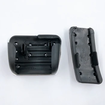 Coche Pedal del Acelerador Libre Perforación de la Aleación de Aluminio antideslizante del Pedal de Pie Interior Accesorios para Audi A1, A3. Nueva Q2 / Q3