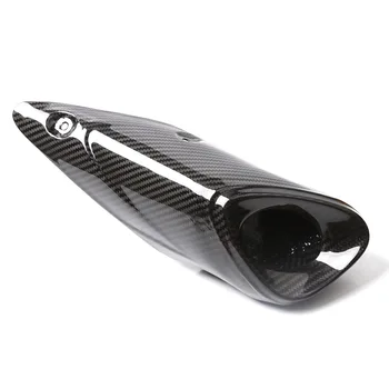 SMOK de la Cubierta del Tubo de Escape Para Yamaha MT09 FZ-09 Realmente fibra de Carbono Modificado el Tubo de Escape de Cubierta 2013 2016