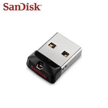 Original de SanDisk USB 2.0 CZ33 Pen Drive de 64 gb 32 GB Pendrive de 16 gb de Capacidad Real del Mini USB Flash Drive de Disco U para PC