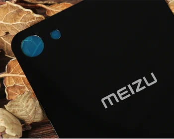 Missbuy Coque Para Meizu U20 Caso de la Puerta de Vidrio de Atrás de la Vivienda de Reemplazo Para Meizu U10 cubierta de la Batería Con la etiqueta ENGOMADA Adhesiva Fundas