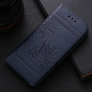 AMMYKI Dentro de recoger Honorable calidad de cuero de la cubierta posterior del teléfono deo el Samsung Galaxy Grand Max 3 G7200 G720 caso