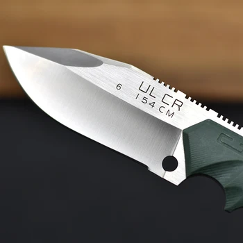 G10 hoja al aire libre cuchillo recto de auto-defensa de saber de supervivencia del campamento de caza de las fuerzas especiales de combate cuchillos cuchillos de regalo cuchillos EDC