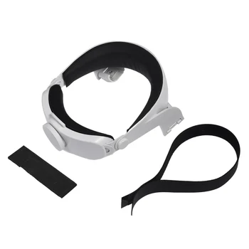 Cómoda Banda para la Cabeza de la Élite de la Correa Para Oculus Quest 2 VR Headset Reemplazo de la Cabeza del Cojín de la cabeza Ajustable Para Oculus Quest 2